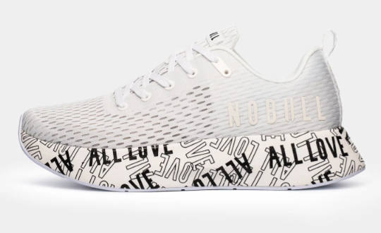 NOBULL HOMBRE RUNNER + ALL LOVE WHITE