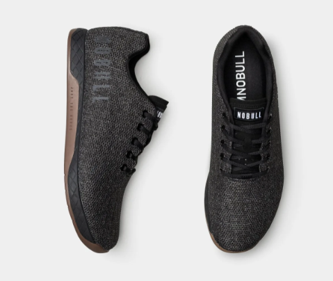 NOBULL MUJER TRAINER BLACK HEATHER DARK GUM