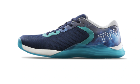 TYR CXT-1 TRAINER UNISEX NAVY TURQUOISE