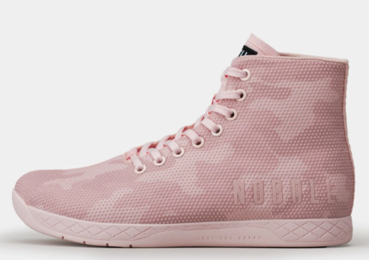 NOBULL HOMBRE TRAINER ROSE CAMO HIGH TOP