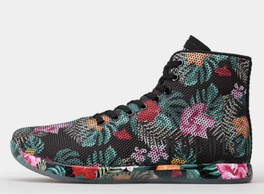 NOBULL HOMBRE TRAINER FLORAL TROPICAL MIDNIGHT HIGH TOP