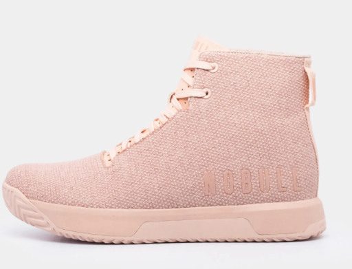 NOBULL HOMBRE TRAINER + PASTEL BLUSH HIGH TOP