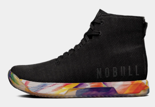 NOBULL HOMBRE TRAINER + PRIDE MOVES BLACK HIGH TOP