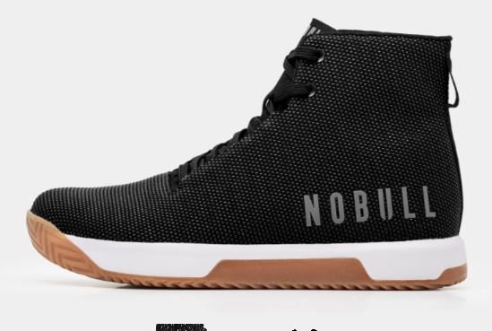 NOBULL HOMBRE TRAINER + BLACK WHITE GUM HIGH TOP