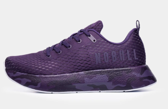 NOBULL HOMBRE RUNNER + DARK PURPLE CAMO