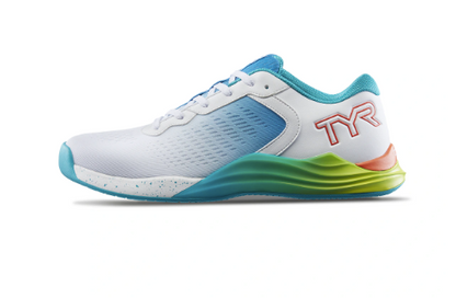 TYR CXT-1 TRAINER UNISEX BLANCO TURQUESA