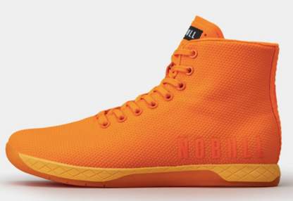 NOBULL HOMBRE TRAINER NEON ORANGE HIGH TOP