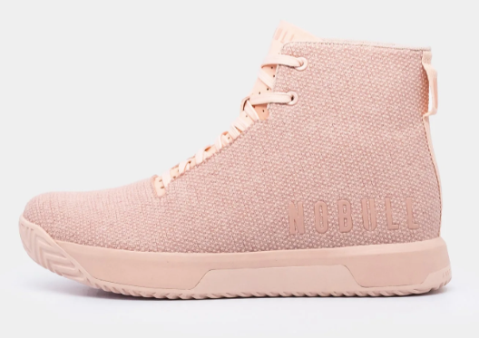 NOBULL MUJER TRAINER + PASTEL BLUSH HIGH TOP