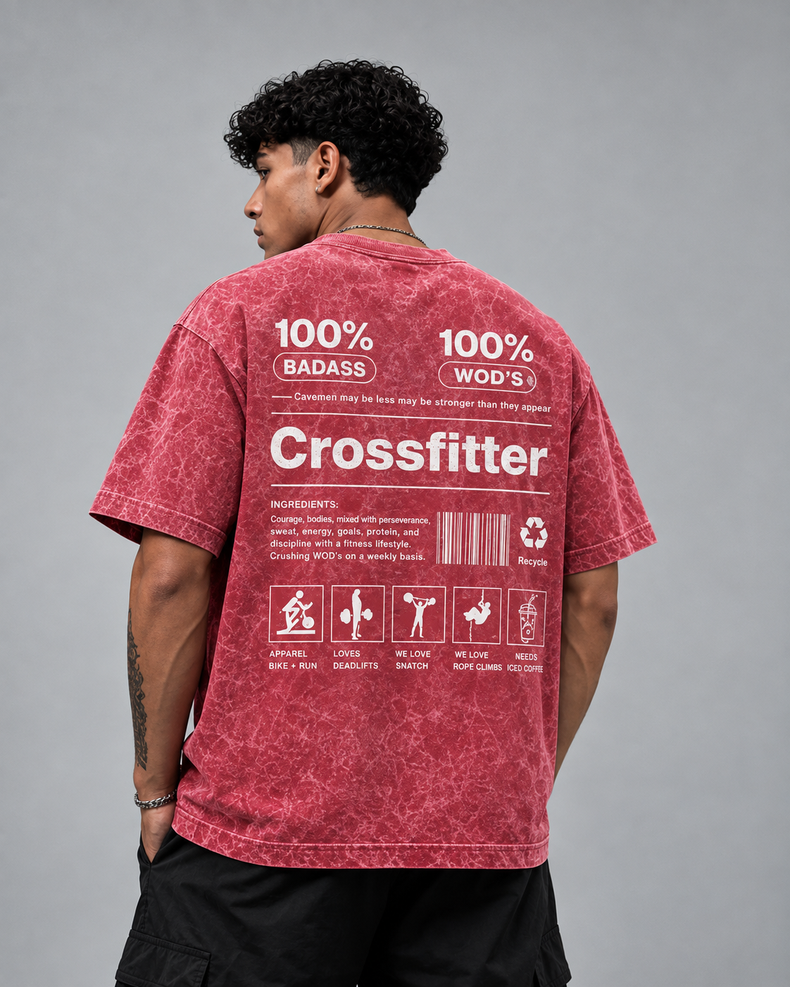 Crossfitter Acid Rosa