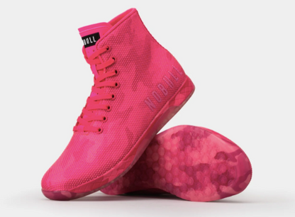 NOBULL MUJER TRAINER NEON PINK CAMO HIGH TOP