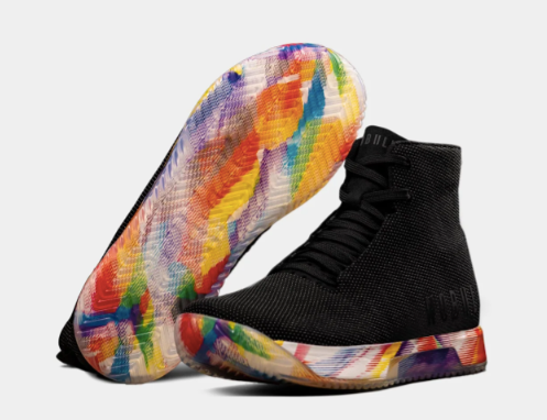 NOBULL HOMBRE TRAINER + PRIDE MOVES BLACK HIGH TOP