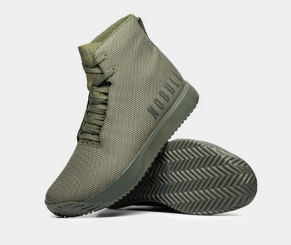 NOBULL MUJER TRAINER + ARMY FOREST HIGH TOP