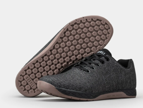 NOBULL HOMBRE TRAINER BLACK HEATHER DARK GUM