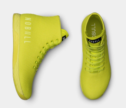 NOBULL HOMBRE TRAINER NEON LIME HIGH TOP