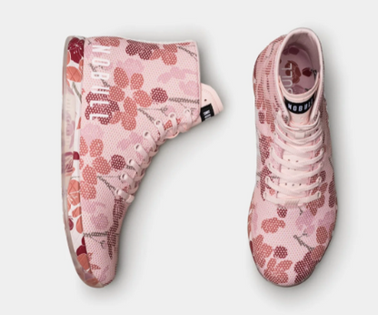 NOBULL MUJER TRAINER FLORAL HIGH TOP BLUSH CHERRY BLOSSOM